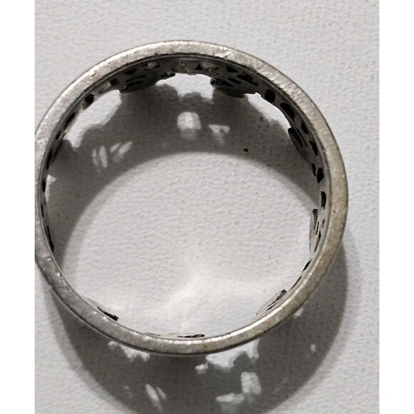 Retired James Avery School Day Children Ring Sterling Silver Size 8 Teacher - Picture 6 of 7